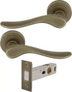 Haven Round Rose Passage Set - Magn. Latch - RB