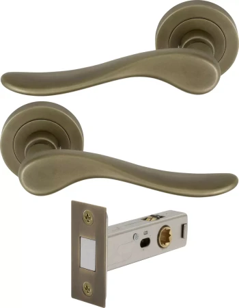 Haven Round Rose Passage Set - Magn. Latch - RB