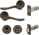 Haven Round Rose Privacy Set - Magn. Latch - AB