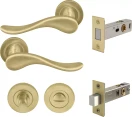 Haven Round Rose Privacy Set - Magn. Latch - MSB