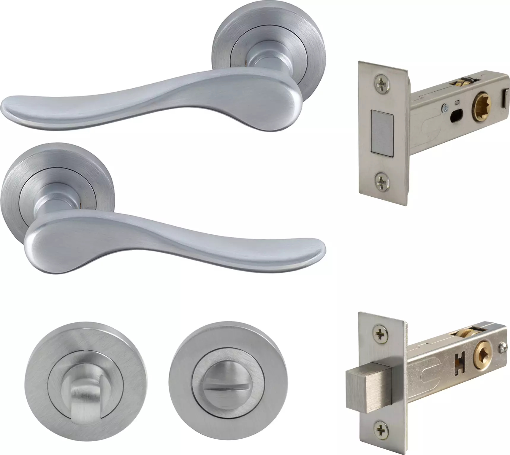 Haven Round Rose Privacy Set - Magn. Latch - PC