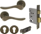 Haven Round Rose Entrance Set - E48 - ORB