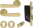 Villa Round Rose Entrance Set - E85 - Key/Key - MSB