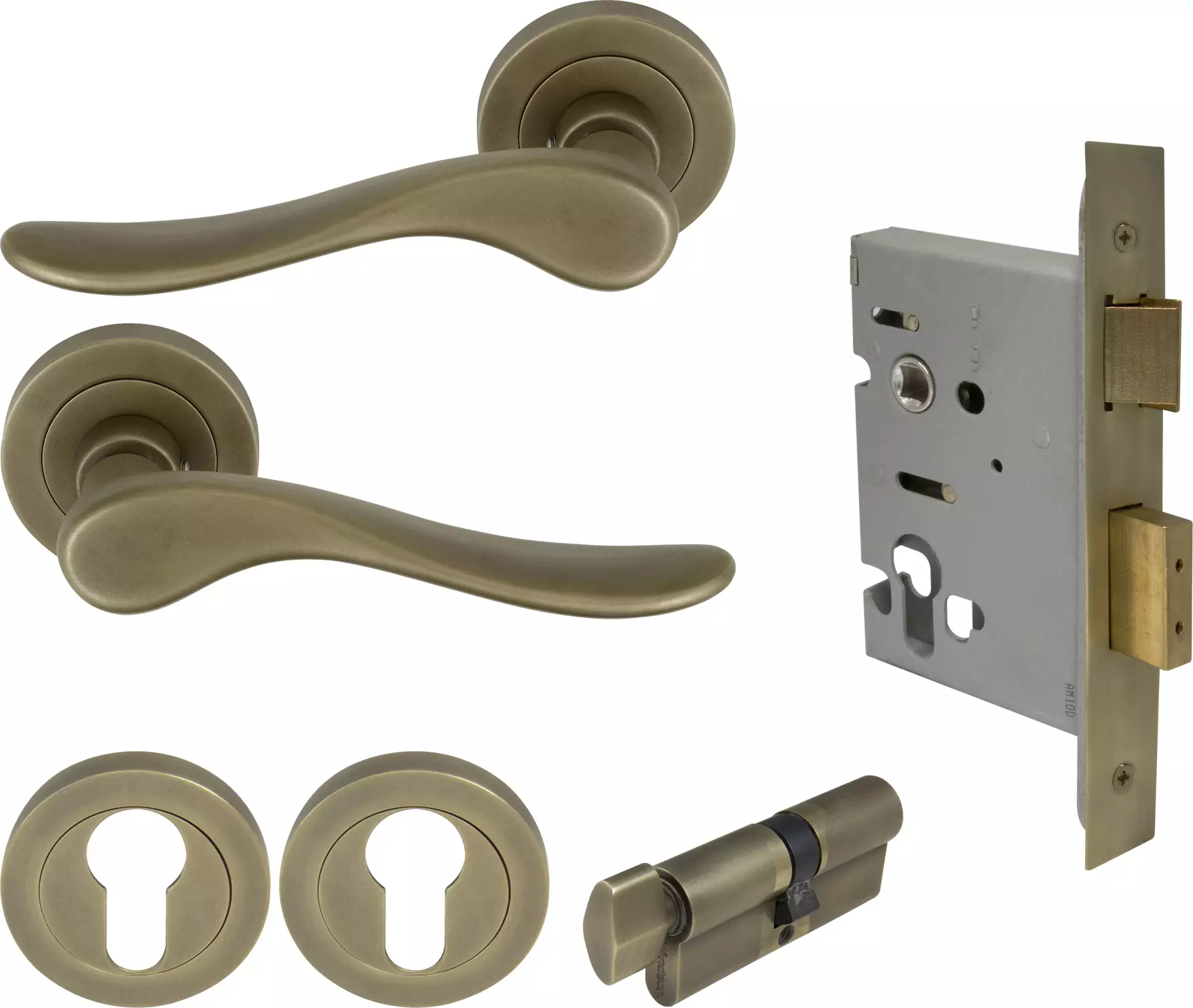 Haven Round Rose Entrance Set - E48 - RB