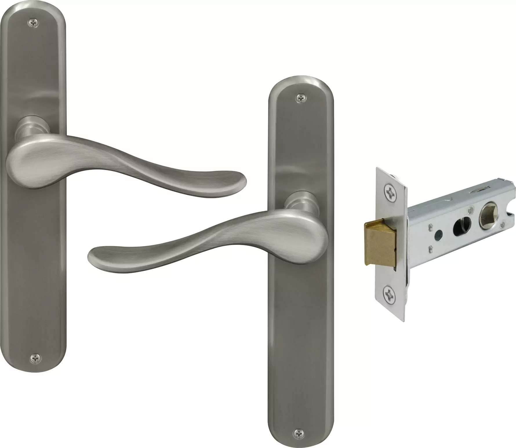 Haven Longplate Oval Passage Set - BN