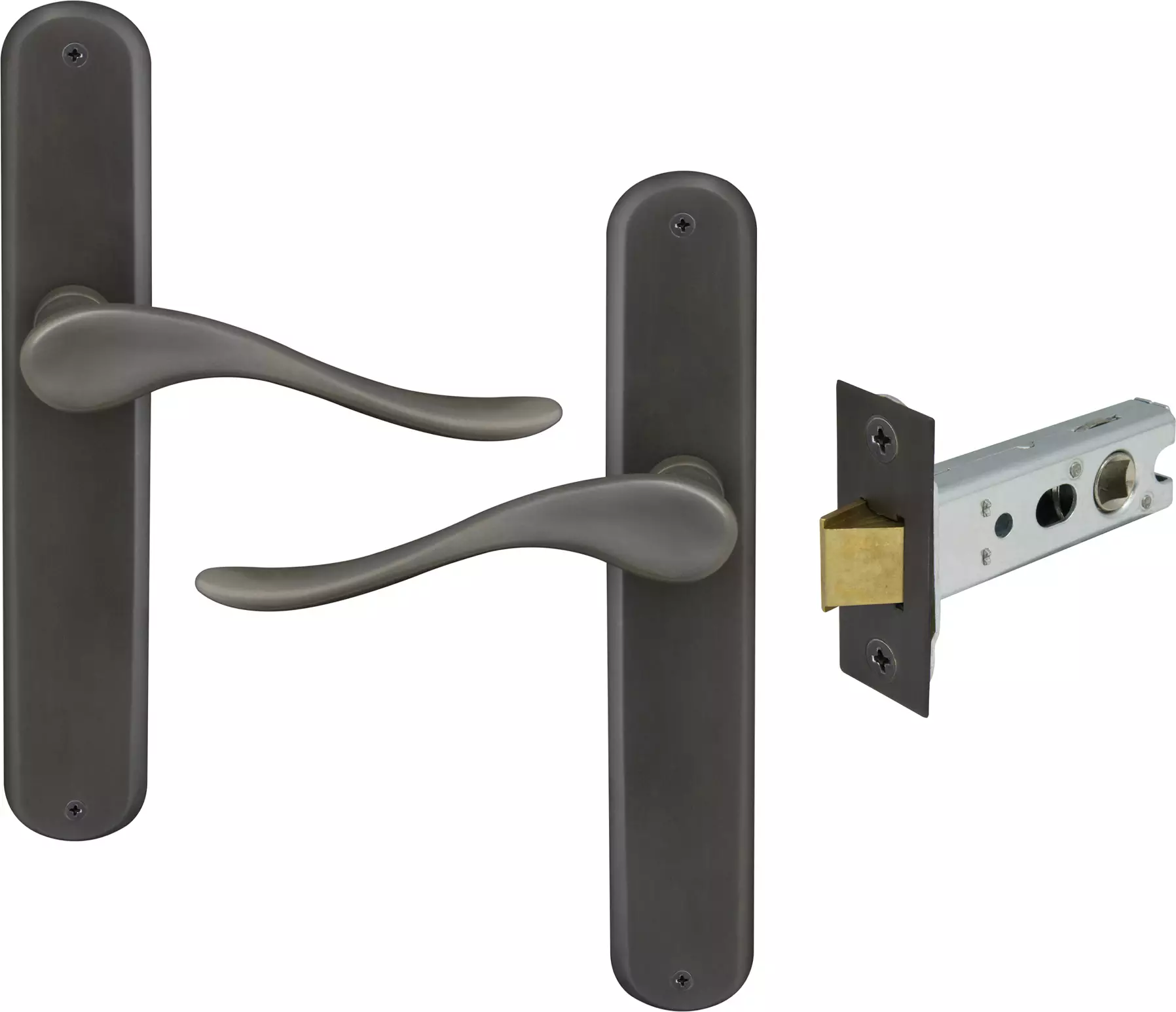 Haven Longplate Oval Passage Set - DRB