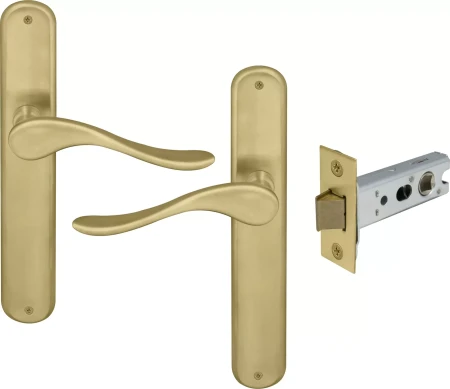 Haven Longplate Oval Passage Set - MSB