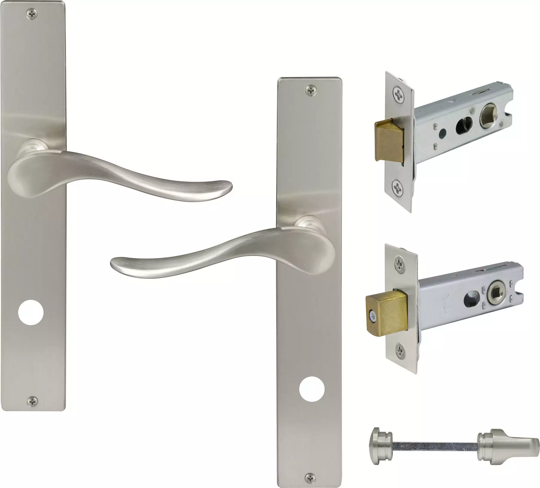 Haven Longplate Square Privacy Set - BN