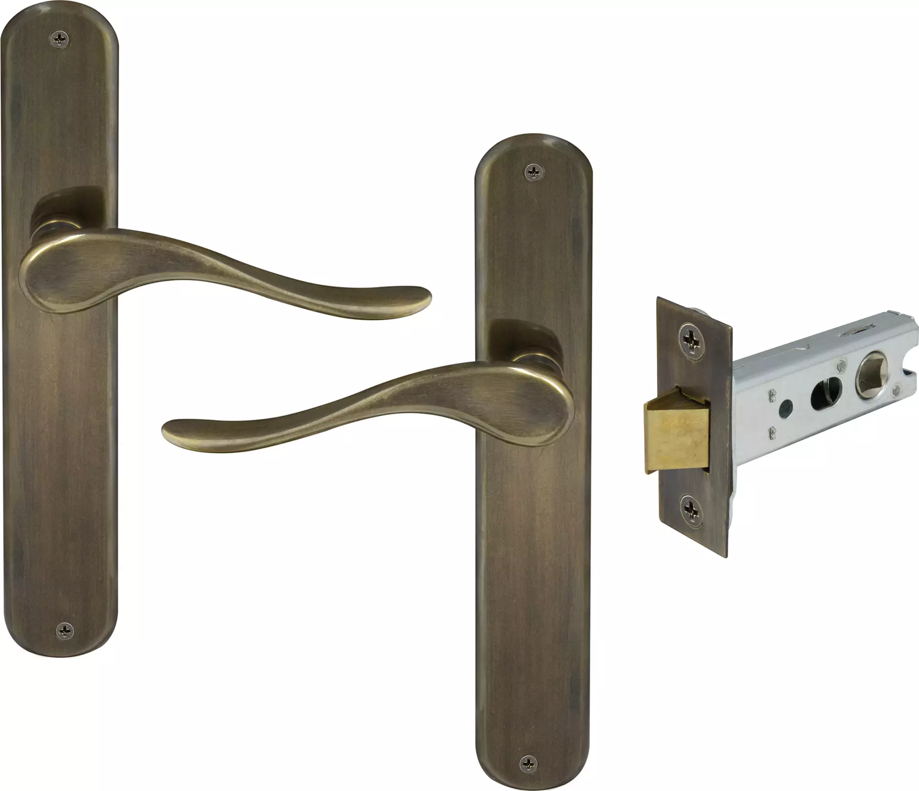 Haven Longplate Oval Passage Set - ORB