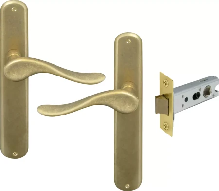 Haven Longplate Oval Passage Set - RLB