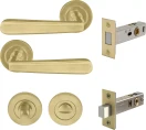 Villa Round Rose Privacy Set - Magn. Latch - MSB