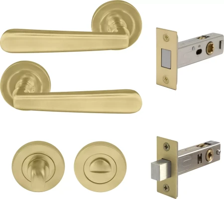 Villa Round Rose Privacy Set - Magn. Latch - MSB