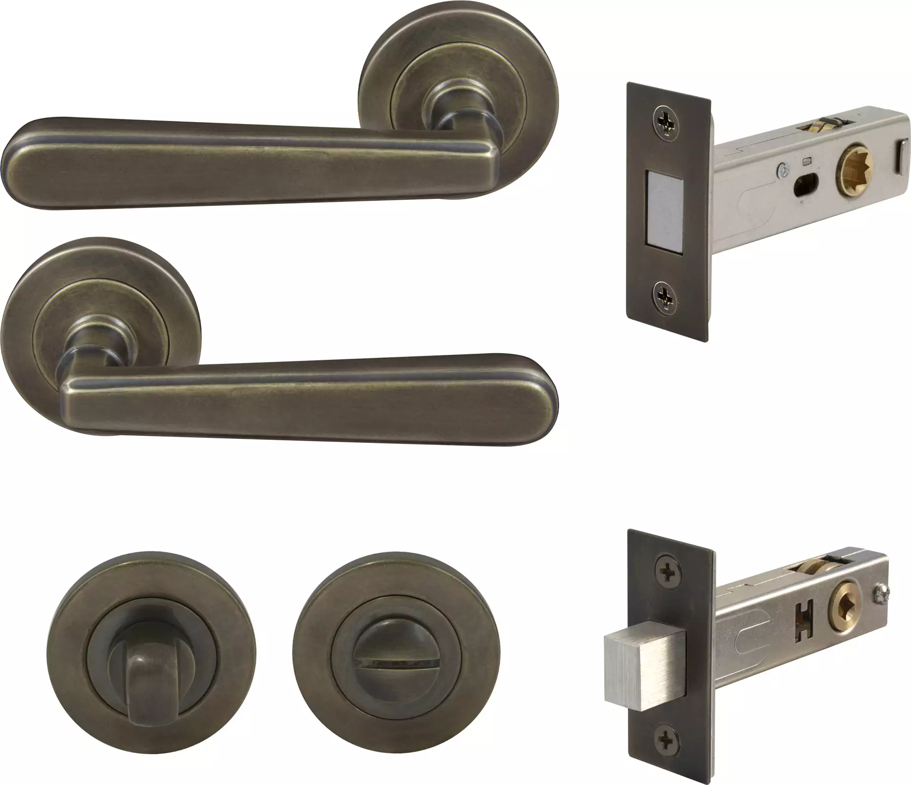 Villa Round Rose Privacy Set - Magn. Latch - ORB