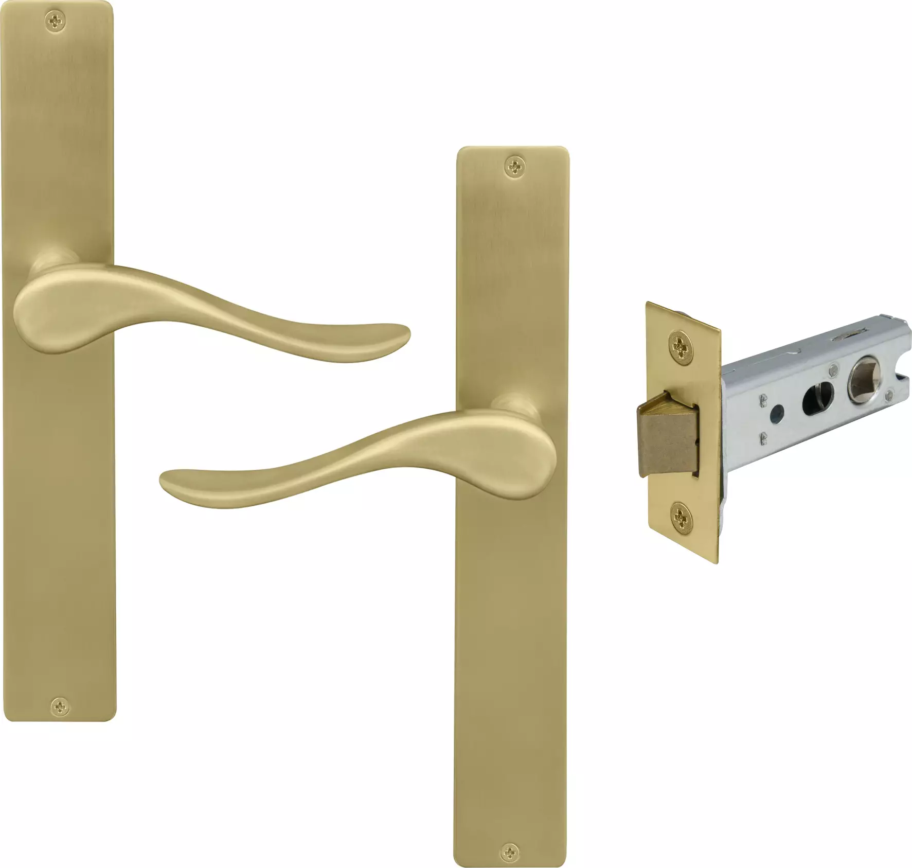 Haven Longplate Square Passage Set - MSB