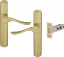 Haven Longplate Oval Passage Set - Magn. Latch - MSB