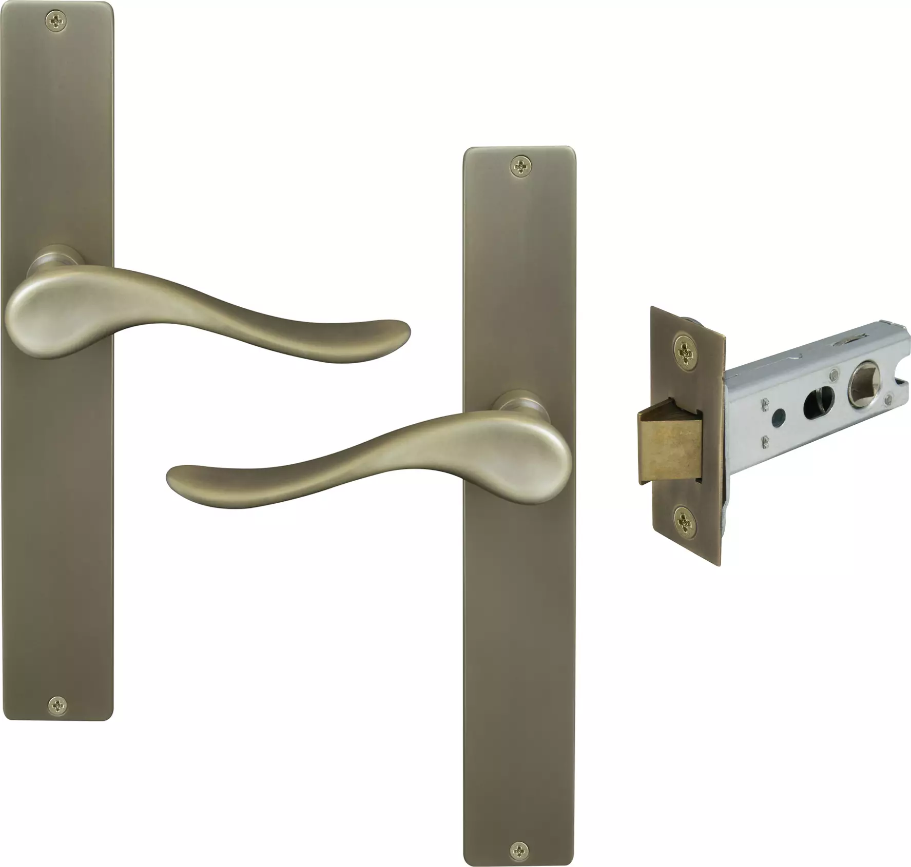 Haven Longplate Square Passage Set - RB