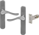 Haven Longplate Oval Passage Set - Magn. Latch - PC