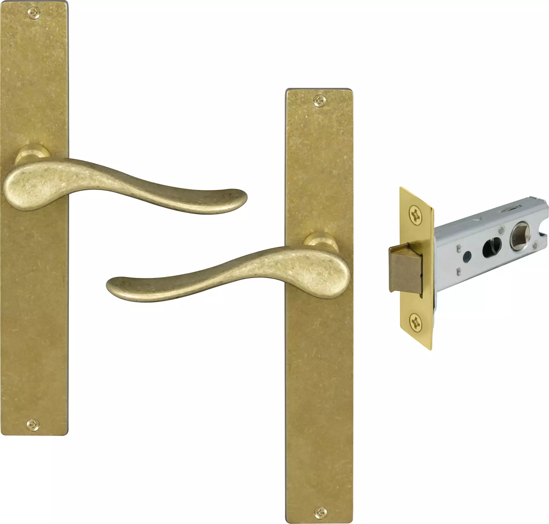 Haven Longplate Square Passage Set - RLB