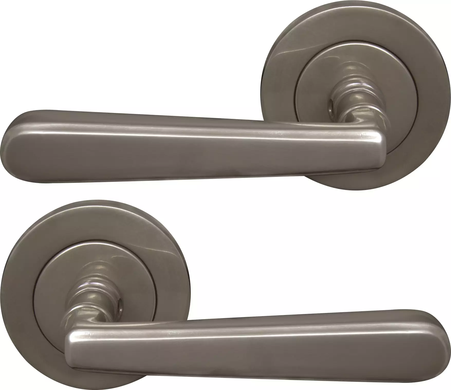 Villa 64mm Large Rose Lever Set - NB