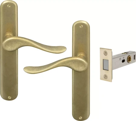 Haven Longplate Oval Passage Set - Magn. Latch - RLB