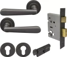 Villa Round Rose Entrance Set - E48 - DRB