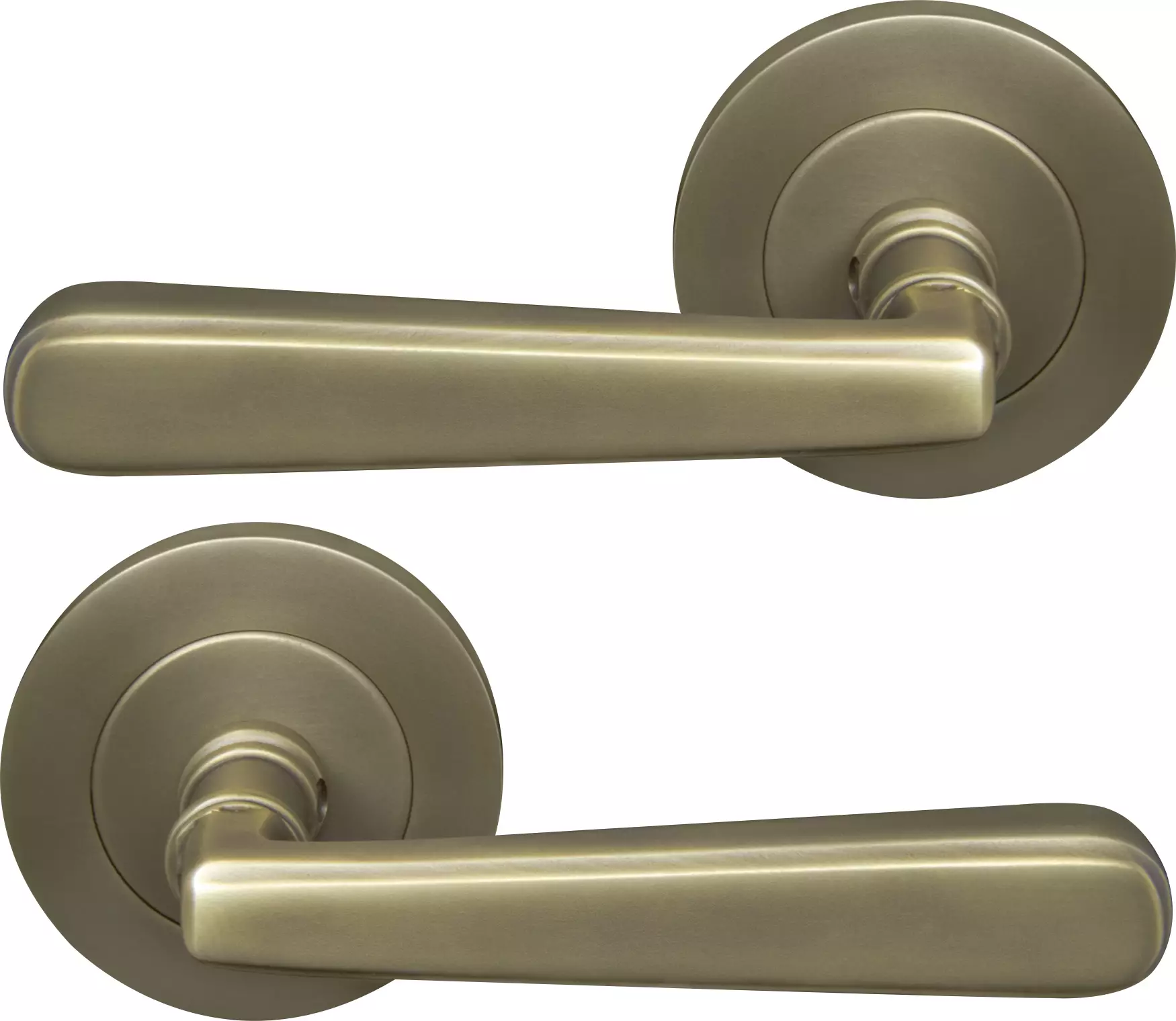 Villa 64mm Large Rose Lever Set - RB