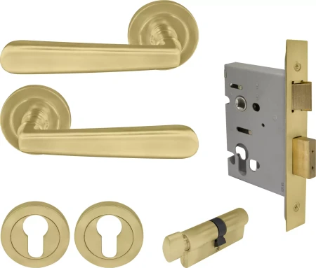 Villa Round Rose Entrance Set - E48 - MSB
