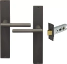 Charleston Longplate Square Passage Set - DRB