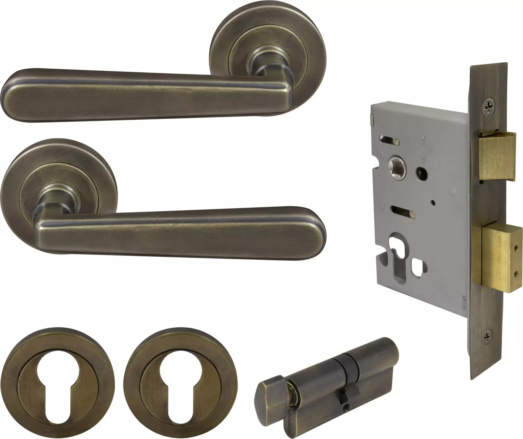 Villa Round Rose Entrance Set - E48 - ORB