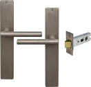 Charleston Longplate Square Passage Set - NB