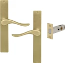 Haven Longplate Square Passage Set - Magn. Latch - MSB