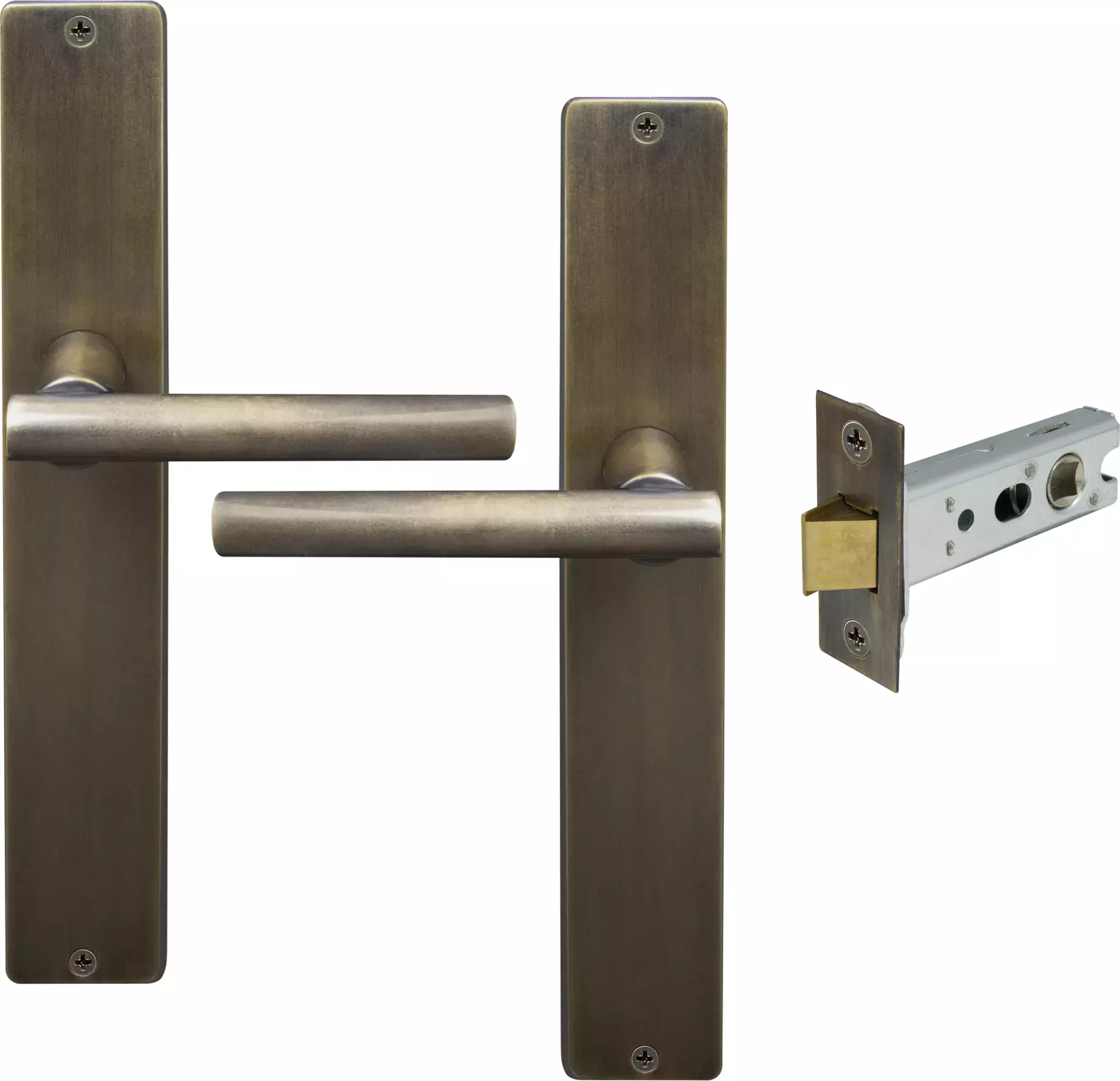 Charleston Longplate Square Passage Set - ORB