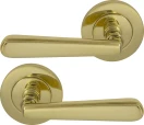 Villa 64mm Large Rose Lever Set - UB