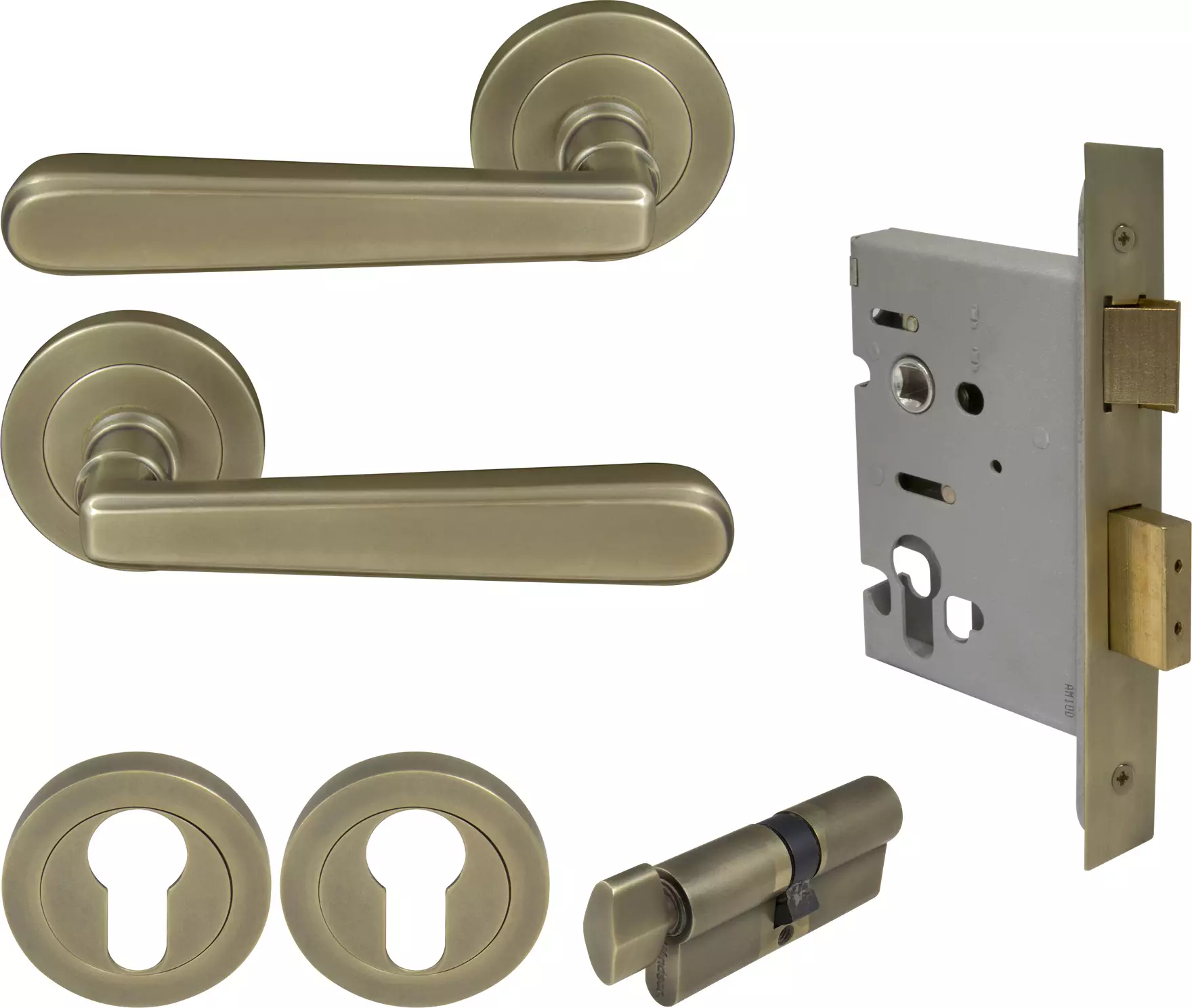 Villa Round Rose Entrance Set - E48 - RB