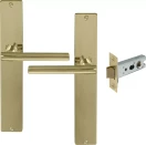 Charleston Longplate Square Passage Set - PB