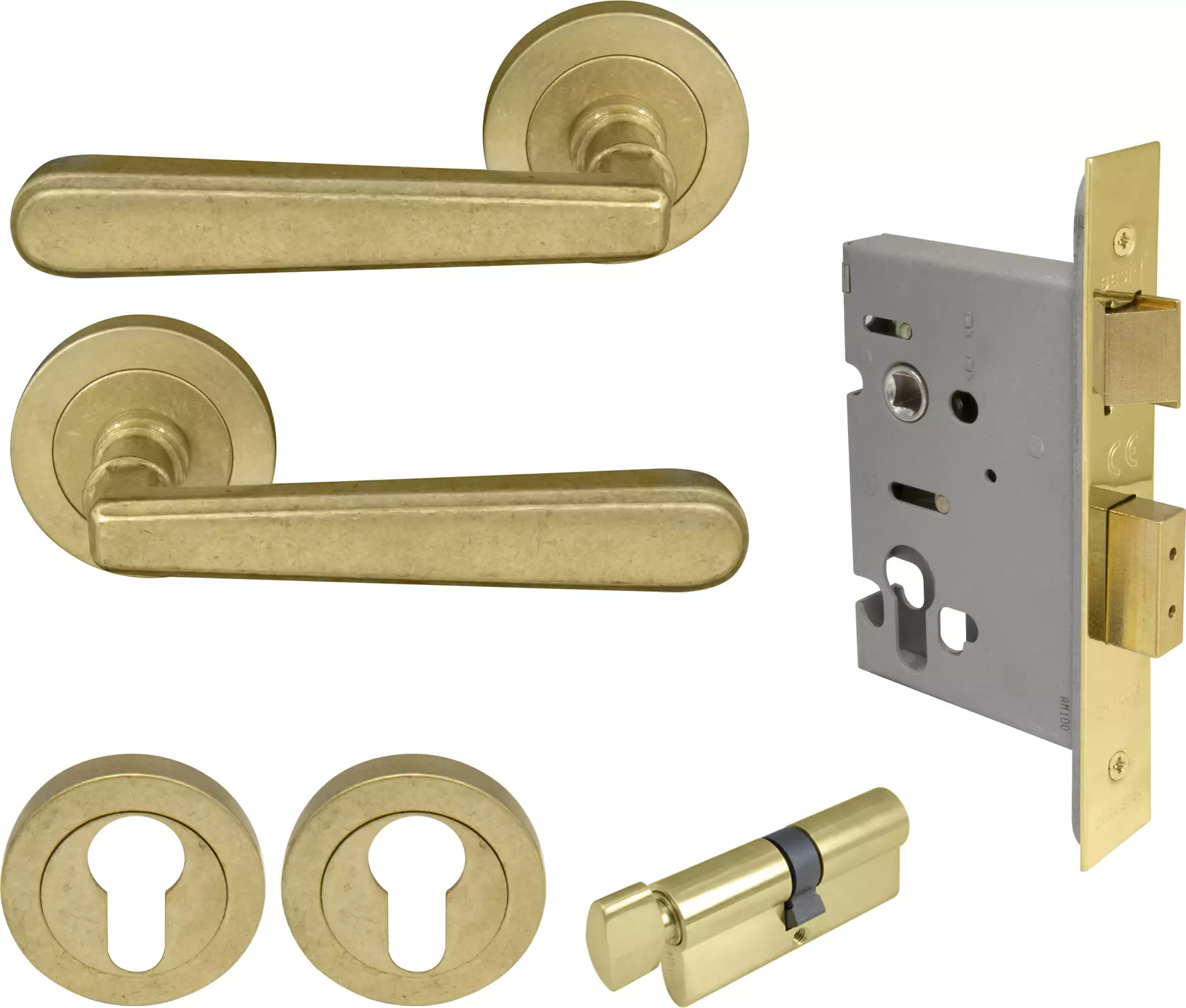 Villa Round Rose Entrance Set - E48 - RLB