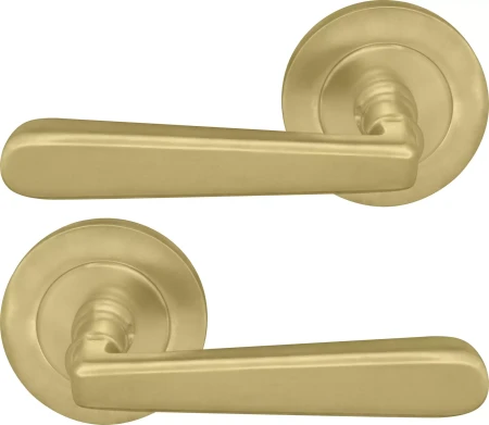 Villa 64mm Large Rose Lever Set - MSB