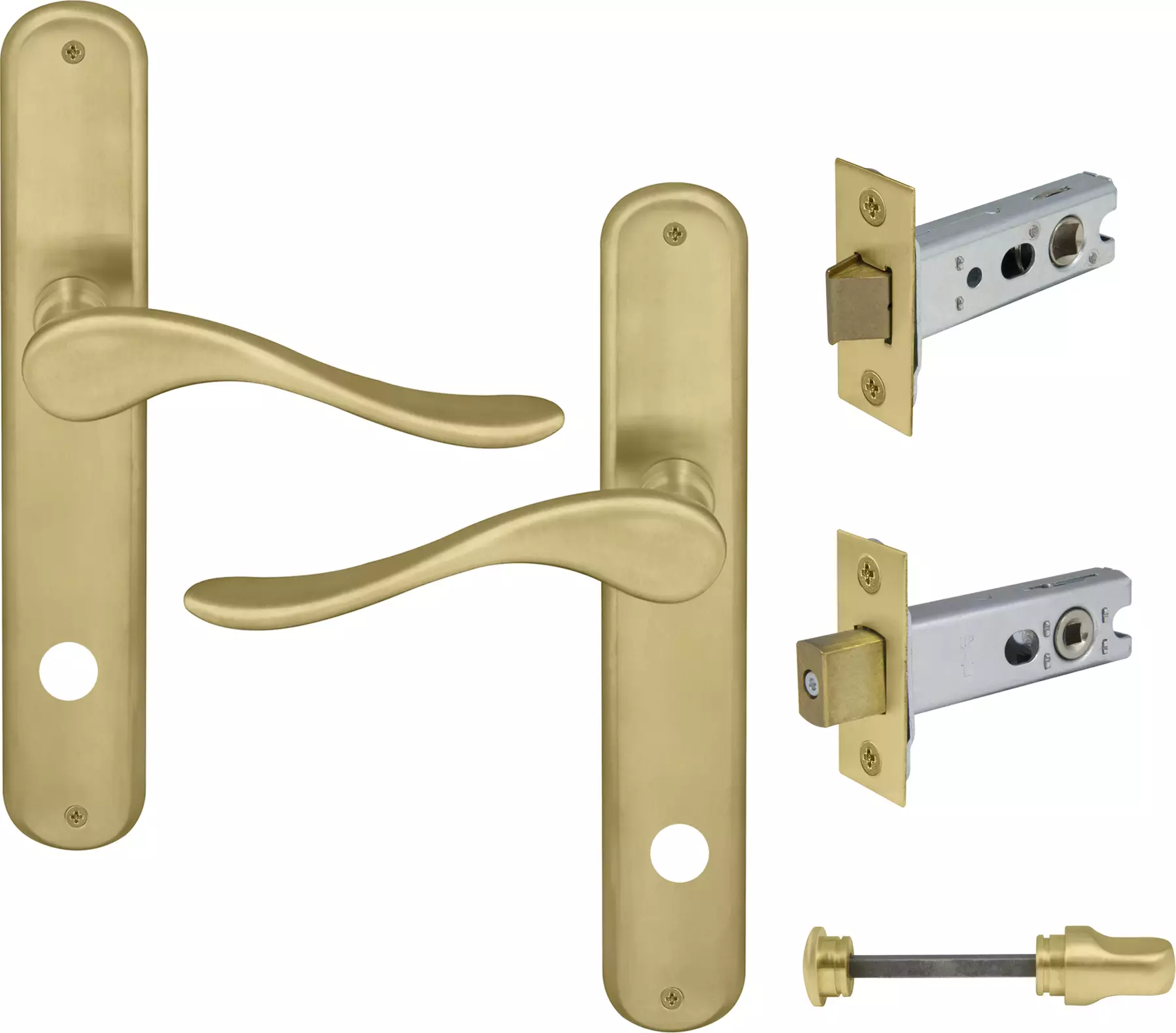 Haven Longplate Oval Privacy Set - MSB