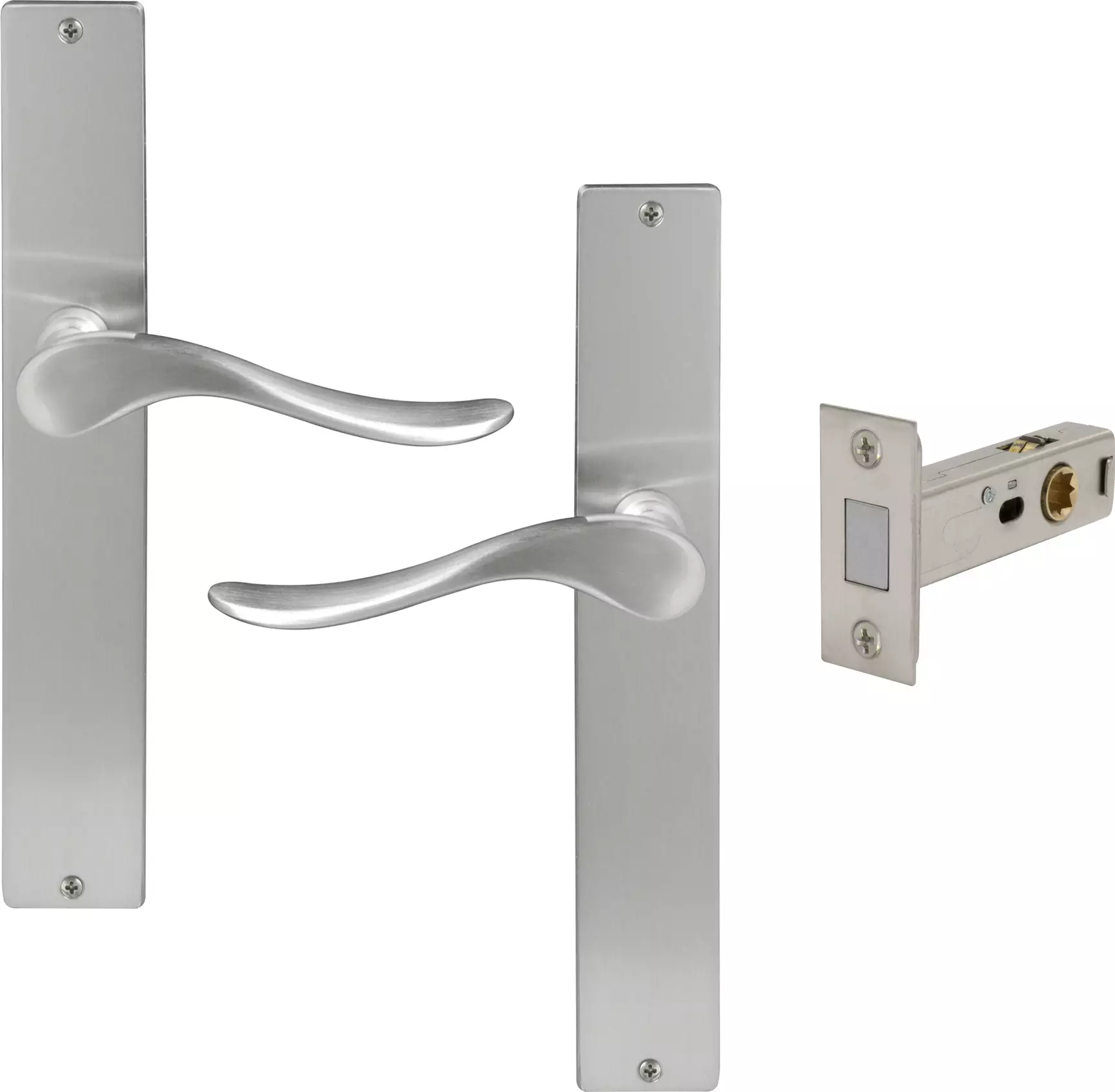 Haven Longplate Square Passage Set - Magn. Latch - PC