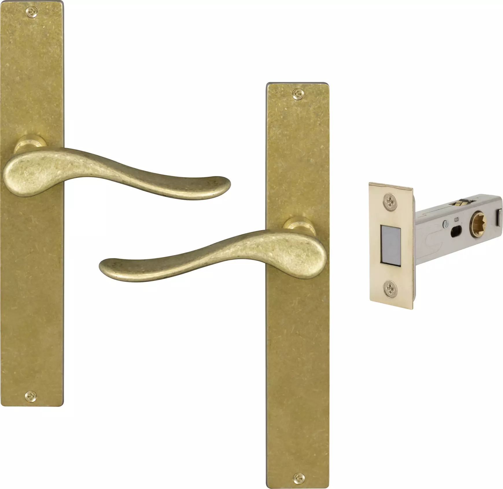 Haven Longplate Square Passage Set - Magn. Latch - RLB