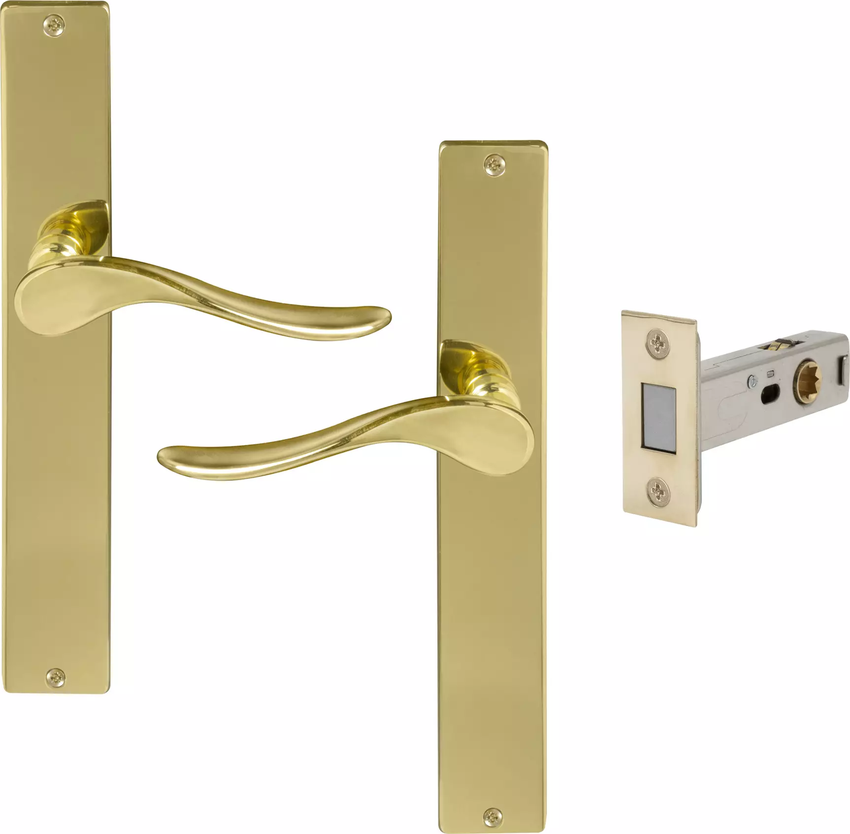 Haven Longplate Square Passage Set - Magn. Latch - UB