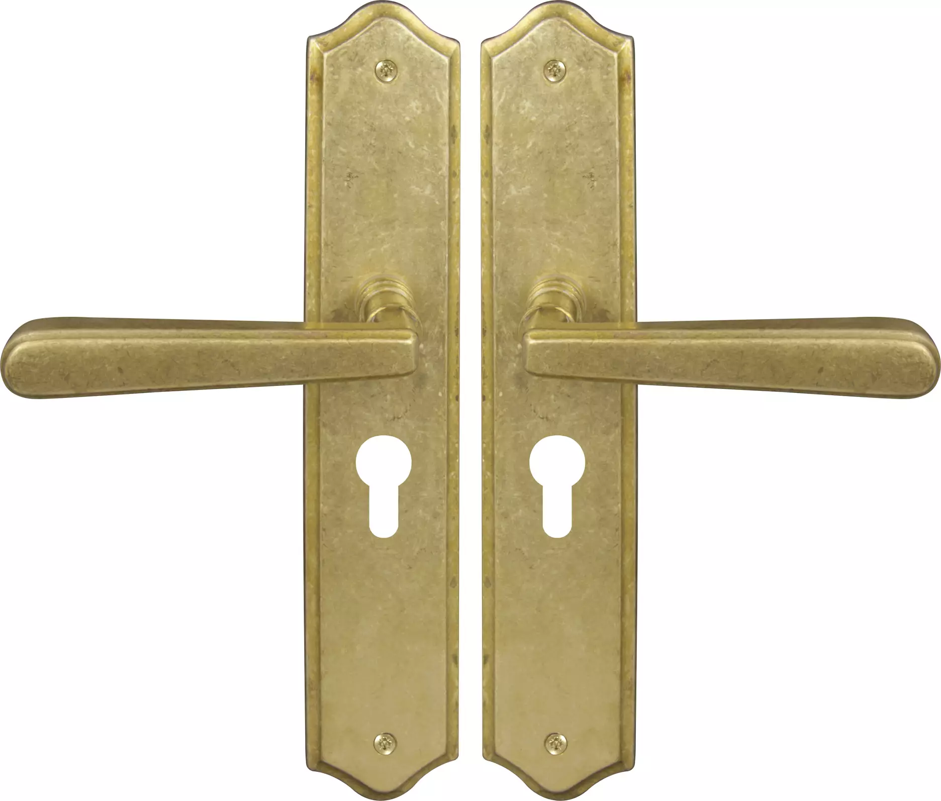 Villa Traditional Longplate E48 Keyhole - RLB