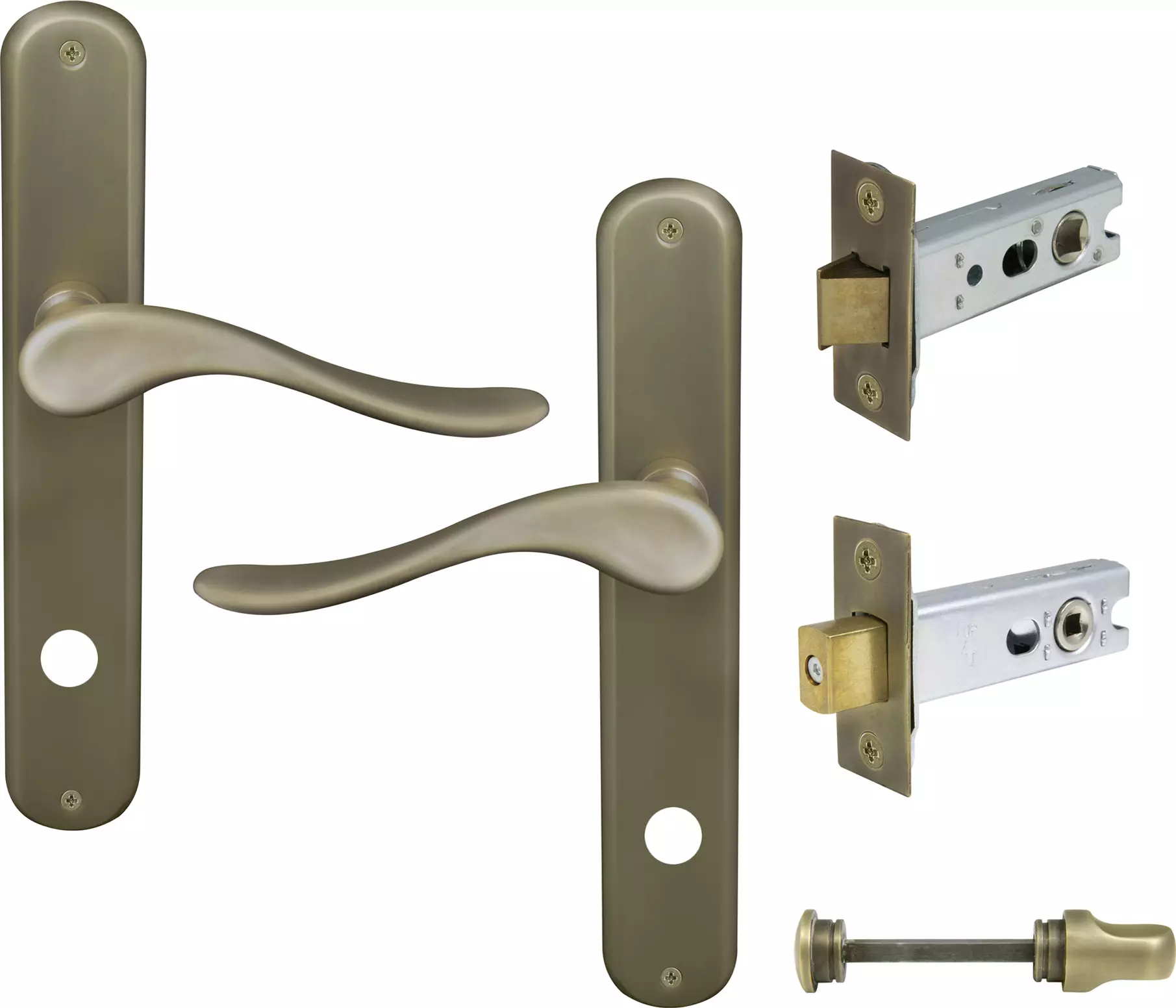 Haven Longplate Oval Privacy Set - RB