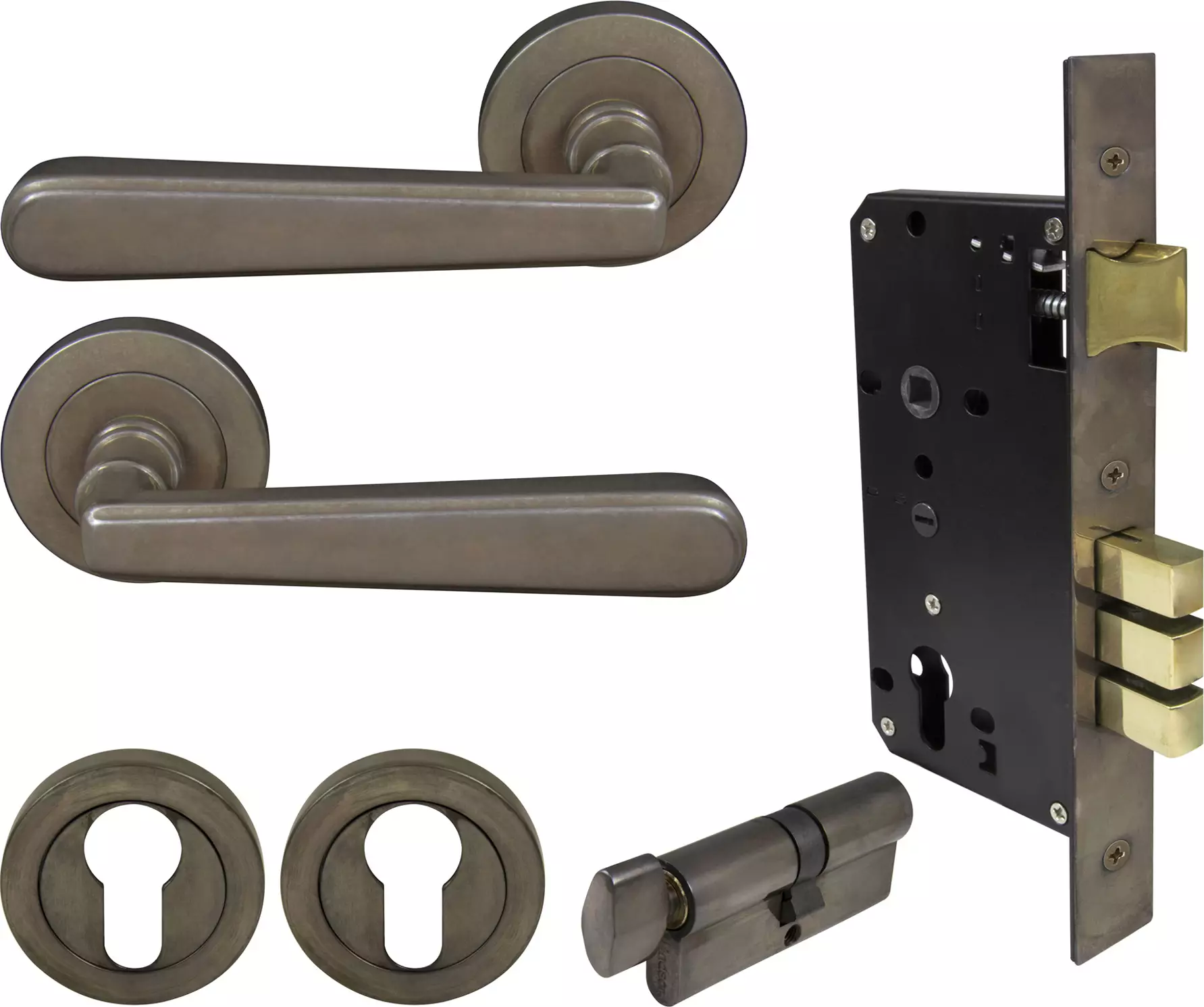 Villa Round Rose Entrance Set - E85 - NB