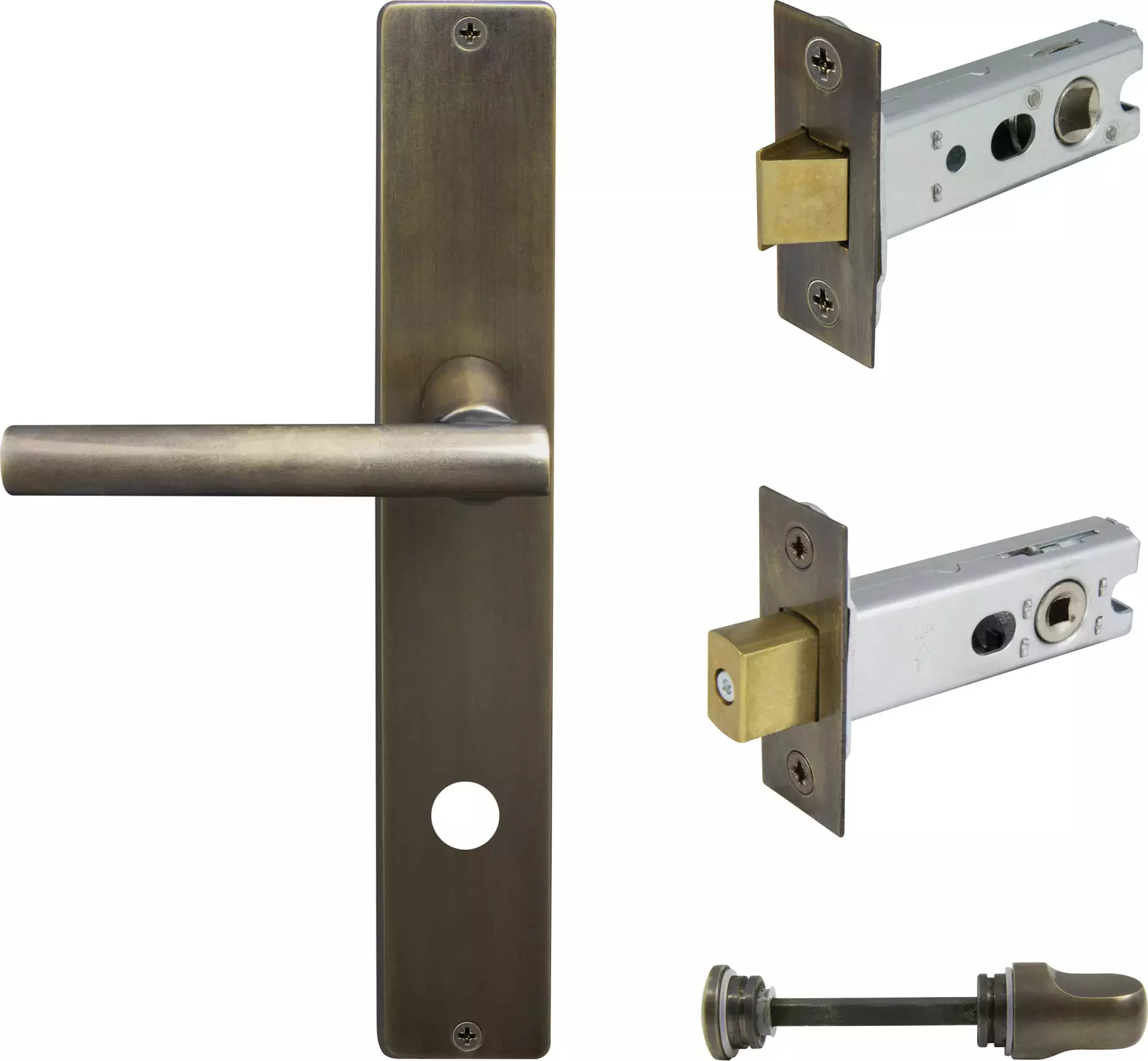 Charleston Longplate Square Privacy Set - ORB