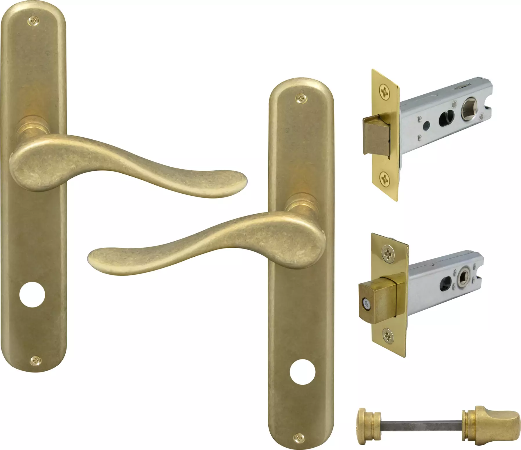 Haven Longplate Oval Privacy Set - RLB