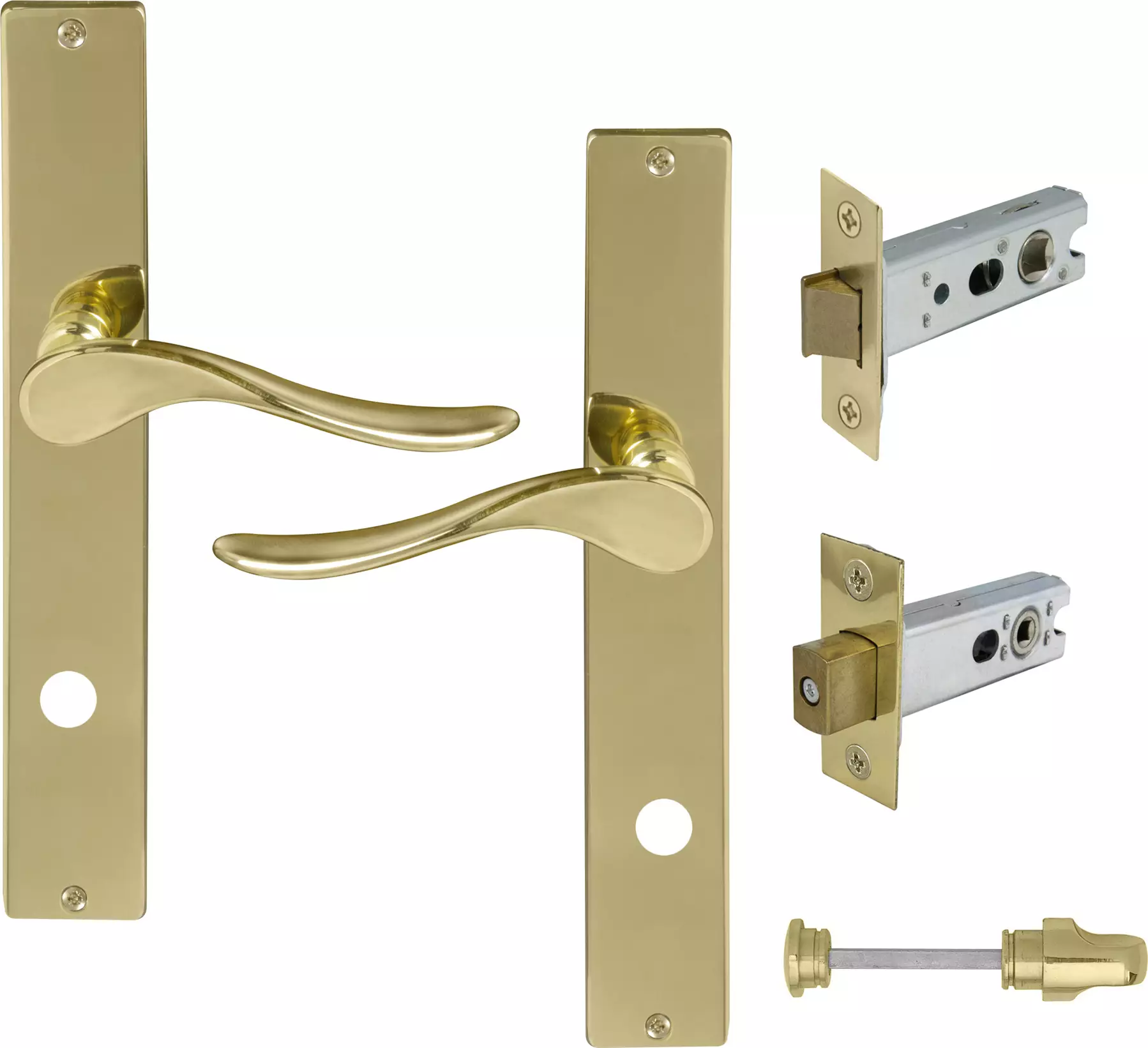 Haven Longplate Square Privacy Set - PB