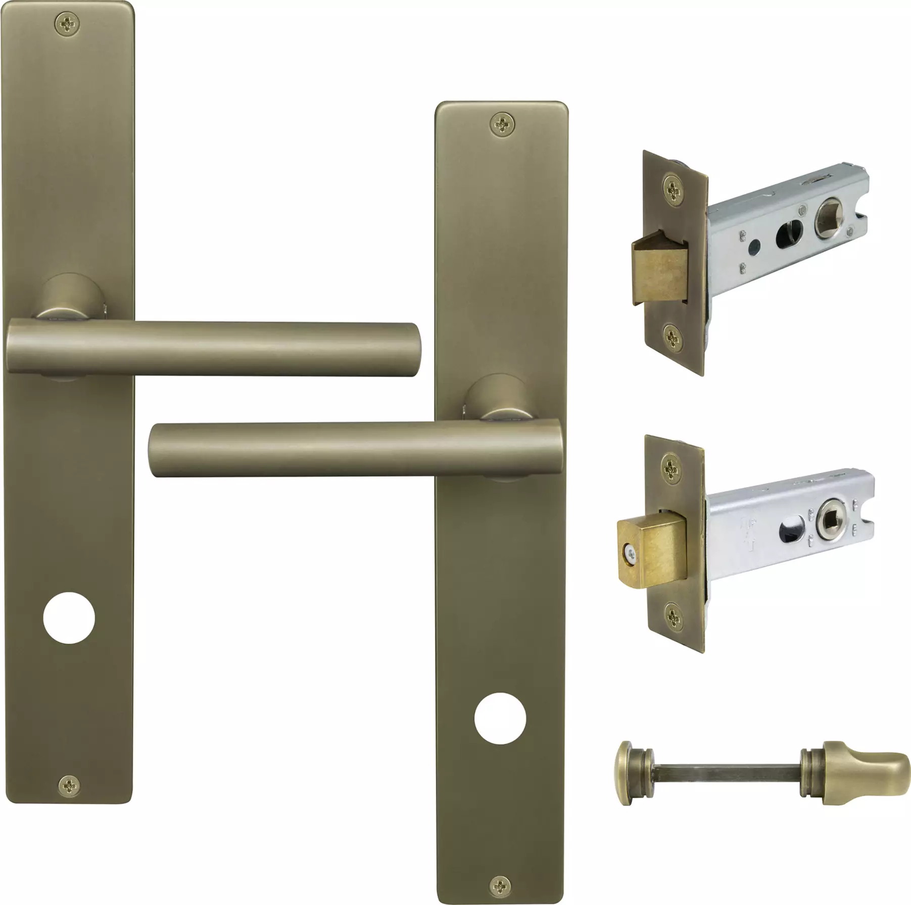 Charleston Longplate Square Privacy Set - RB