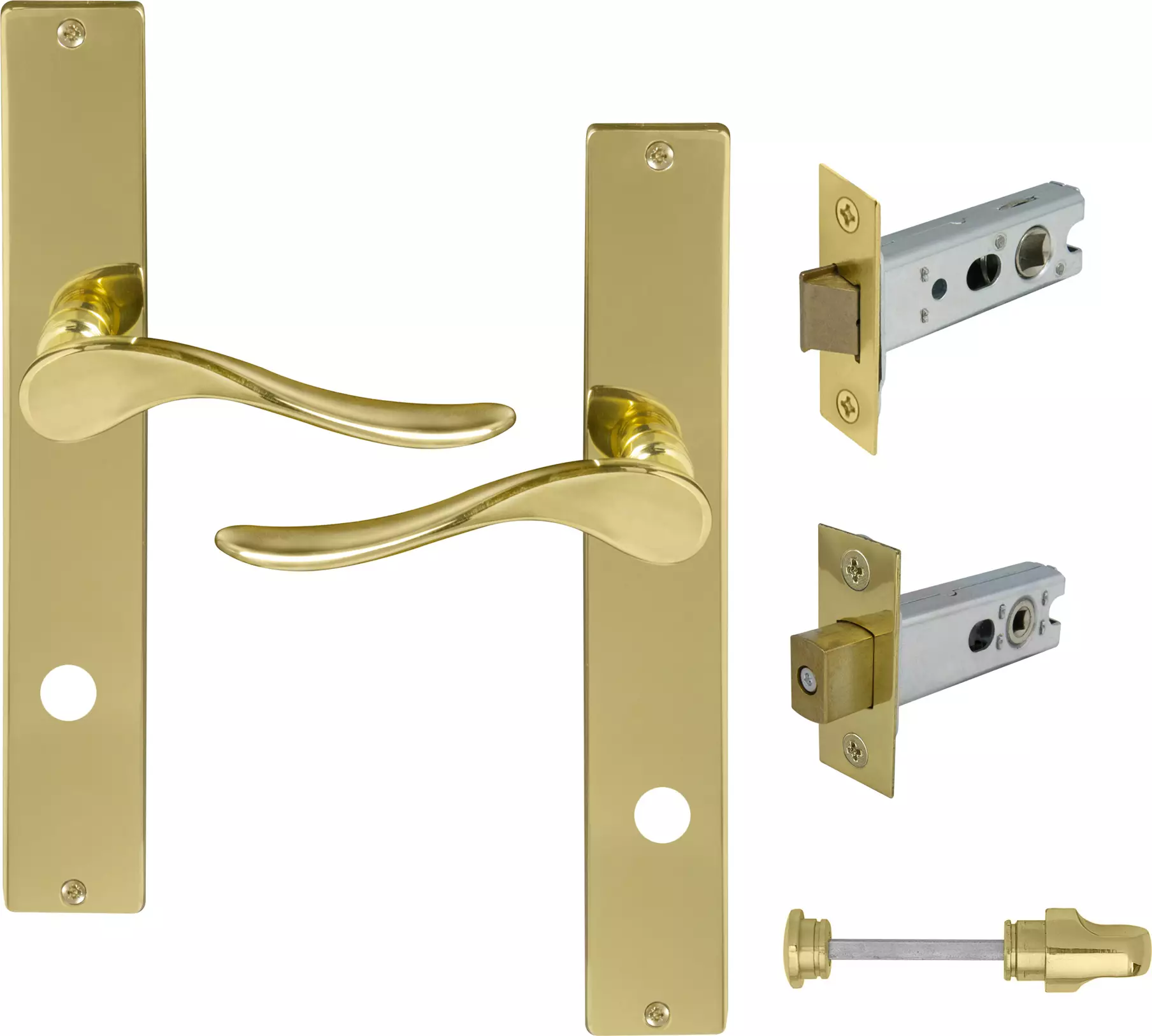 Haven Longplate Square Privacy Set - UB