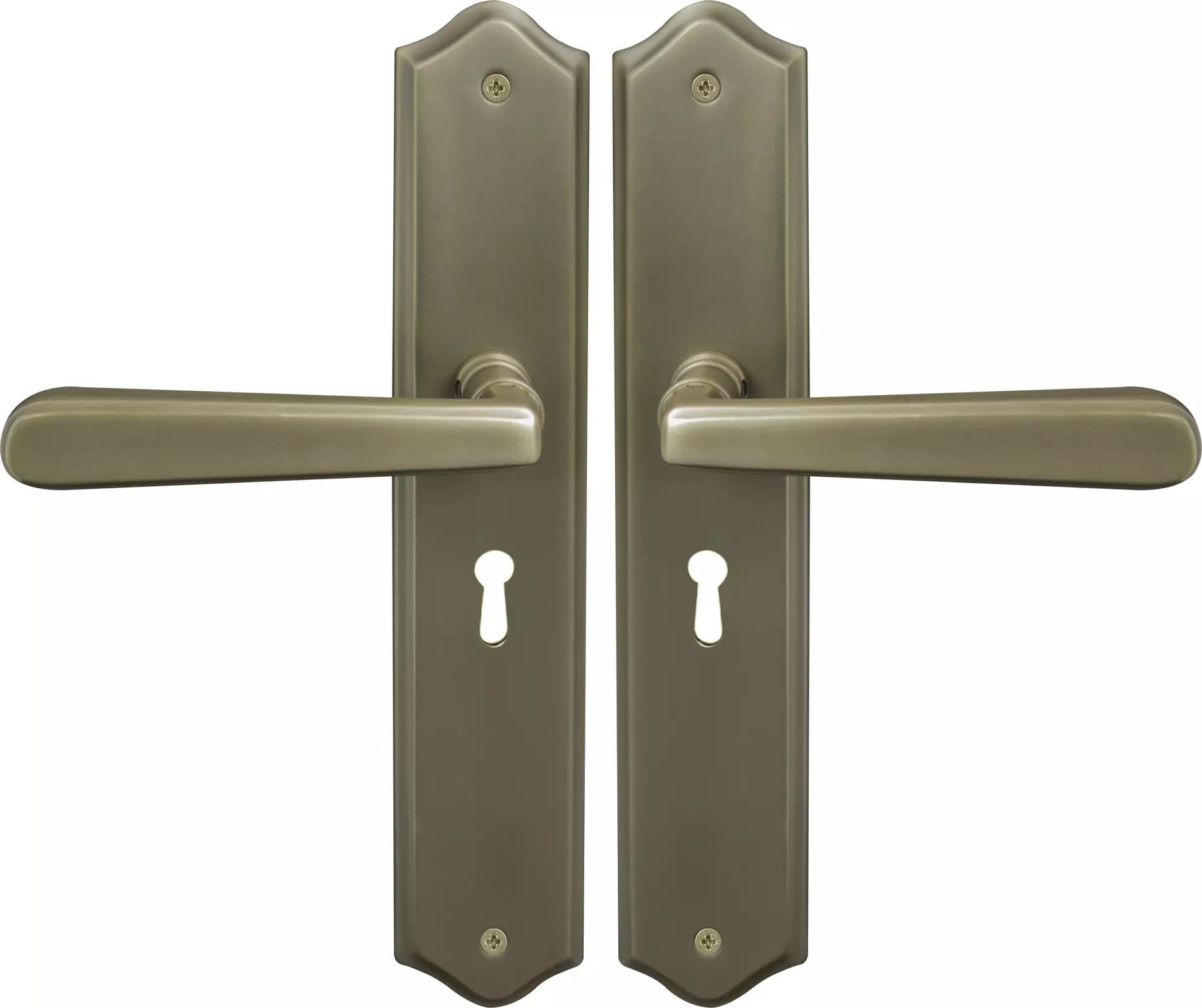 Villa Traditional Longplate Std Keyhole - RB